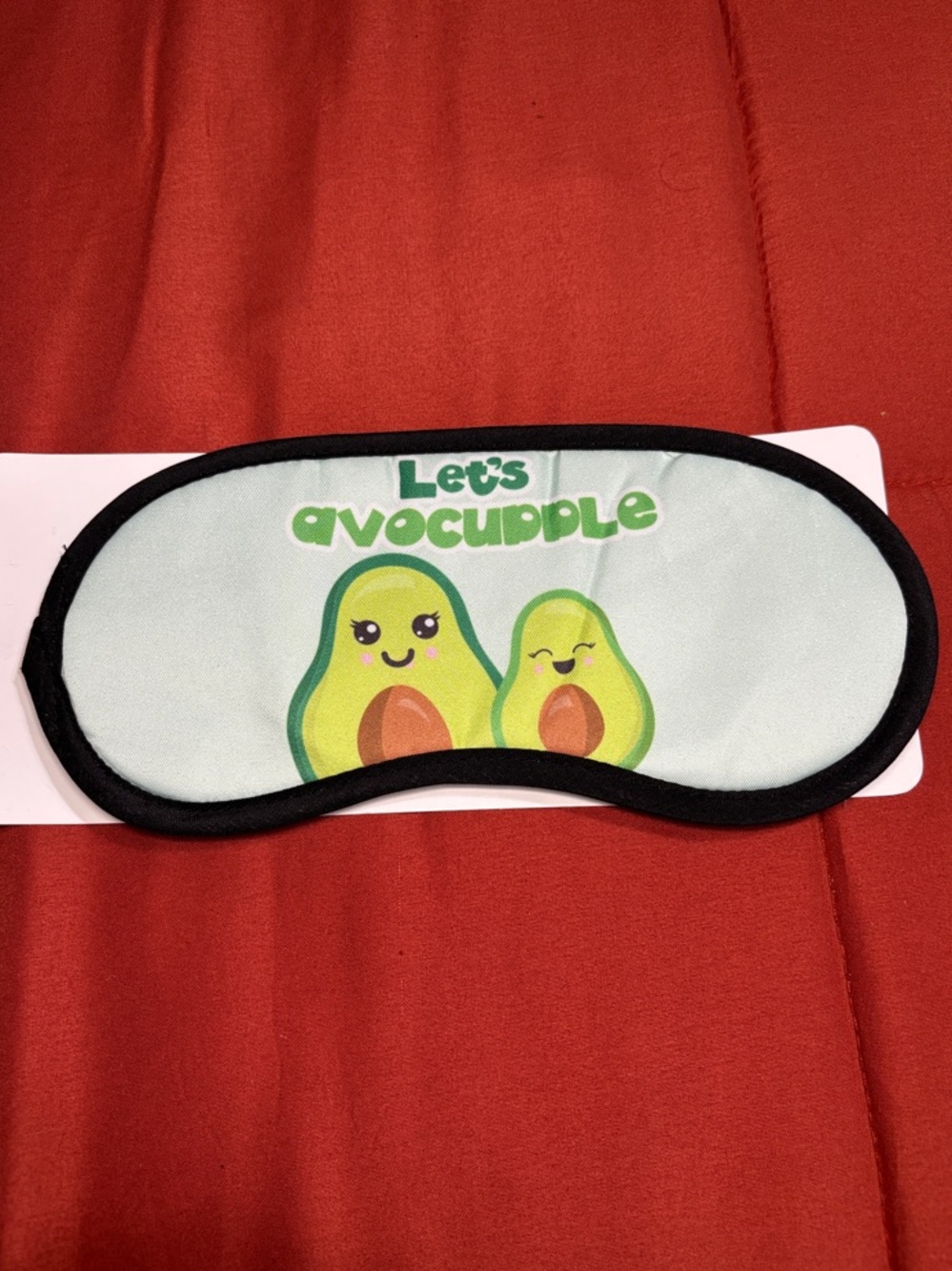 🥳Sale🥳 Avocuddle Avocado Sleep Mask - Light Green